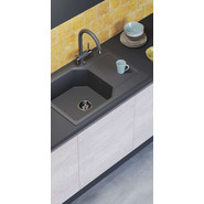 Кухонная мойка Omoikiri Yonaka 78-LB-GR 4993339, leningrad grey, Цвет производителя: Leningrad Grey - фото 2