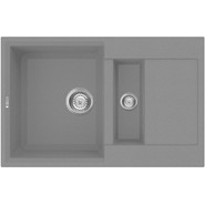 Кухонная мойка Omoikiri Sakaime 78-2-PL 4993199, платина, Цвет производителя: платина - фото 