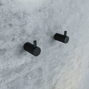 Двойной крючок Iddis Petite PET2SB3i41, цвет чёрный матовый - фото 2