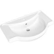 Тумба напольная с раковиной Opadiris Брунелла 65 см, белый матовый - фото 6