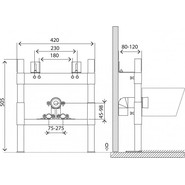Инсталляция для биде BelBagno BB024-BD - фото 5