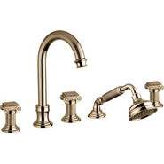 Смеситель для ванны Cezares OLIMP-BVD-02-O, бронза, Цвет производителя: бронза - фото 