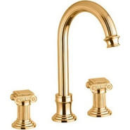 Смеситель для раковины Cezares OLIMP-BLS2-A-03/24-O, золото - фото 