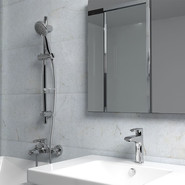 Набор смесителей 3 в 1 для ванны с коротким изливом Paini Palermo PACRKIT3 - фото 2