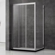 Душевое ограждение Veconi Rovigo 120х90 см RV031-12090-01-C5, хром/прозрачное - фото 