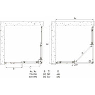 Душевое ограждение Veconi Rovigo 90x90 см RV113-90-01-C4, хром/прозрачное - фото 4