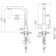 Смеситель для кухни Timo Saona 2356/00FL - фото 6