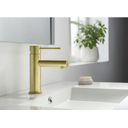 Смеситель для раковины Timo Saona 2361/17F, золото матовое - фото 3