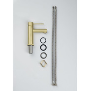 Смеситель для раковины Timo Saona 2361/17F, золото матовое - фото 6