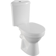 Унитаз-компакт угловой VitrA Norm Wenkel 9854B099-7200 с крышкой микролифт - фото 