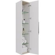 Пенал подвесной Dreja Prime 35 см 99.9303, белый глянец - фото 3