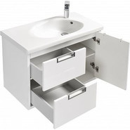 Тумба подвесная с раковиной Roca Etna 80 см 857301806, белый - фото 2