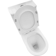 Унитаз-компакт CeramaLux Rimless 1217-P с крышкой микролифт - фото 2