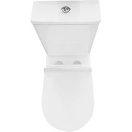 Унитаз-компакт CeramaLux Rimless 1217-P с крышкой микролифт - фото 3