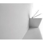 Унитаз приставной CeramaLux Rimless NS-3178 с крышкой микролифт - фото 5