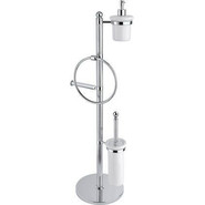 Стойка с держателем и ёршиком Cezares Olimp OLIMP-WBD-01-M - фото 