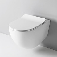 Унитаз подвесной безободковый ArtCeram File 2.0 FLV004 05 30, белый матовый - фото 2