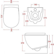 Унитаз подвесной безободковый ArtCeram File 2.0 FLV004 05 30, белый матовый - фото 4