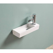 Раковина подвесная CeramaLux N 38 см 9048FL - фото 5