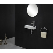 Раковина подвесная CeramaLux N 38 см 9048FL - фото 3