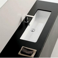 Раковина врезная под столешницу Artceram Washbasins Gea 90 см GEL002 01 00 - фото 2