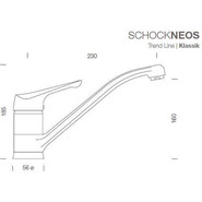 Смеситель для кухни Schock NEOS 710067, оникс - фото 3