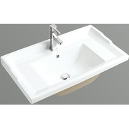 Раковина врезная на столешницу CeramaLux N 90 см NYJ840-90 - фото 