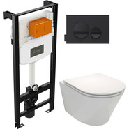 Инсталляция с подвесным безободковым унитазом Jacob Delafon Rodin+ E21748RU-00 - фото 