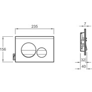Инсталляция с подвесным безободковым унитазом Jacob Delafon Rodin+ E21748RU-00 - фото 6