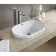 Раковина врезная на столешницу CeramaLux N 61 см 5006C - фото 4