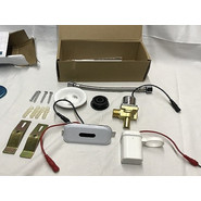 Писсуар подвесной сенсорный CeramaLux X529S (слив в пол) - фото 3