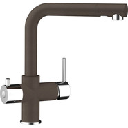 Смеситель для кухни Schock WELLUS 710036, хром/бронза - фото 