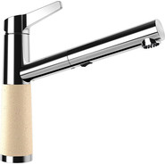 Смеситель для кухни Schock SC-510-D 710477, хром/лунный камень - фото 