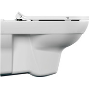 Унитаз подвесной Cersanit CITY NEW CLEAN ON с крышкой дюропласт - фото 3