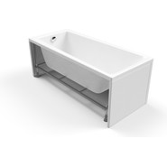 Ванна акриловая Cersanit Lorena 160x70 см, Размер - мм: 1600х700 - фото 2