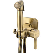 Набор для гигиенического душа Lemark Solo LM7165B, бронза - фото 