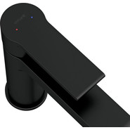 Смеситель для раковины Cersanit Brasko Black А63107, черный, Цвет производителя: чёрный - фото 2