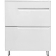 Тумба напольная с раковиной Эстет Kare Luxe 70 см (2 ящика) ФР-00007071 - фото 2