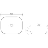 Раковина-чаша Ceramicanova Element 50 см CN6008 - фото 6