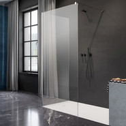 Душевое ограждение Radaway Modo New IV 140x75 см (стекло 8 мм), хром/прозрачное - фото 