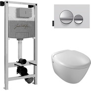 Инсталляция с подвесным унитазом Jacob Delafon Presqu'ile E21743RU-00 - фото 