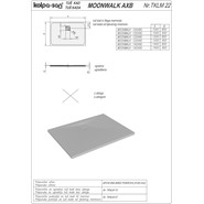 Мраморный поддон Kolpa-San Moonwalk 140x90 см - фото 4