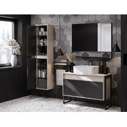 Зеркало Акватон Лофт Урбан 100 см 1A248002LQX50, дуб орегон - фото 3