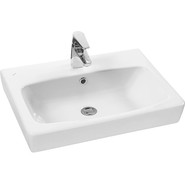 Тумба напольная с раковиной Акватон Кантри 60 см 1A257401AHB20, белый глянцевый/дуб верона - фото 6