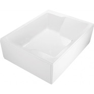 Ванна акриловая Cezares Plane Duo 190x145 см PLANE_DUO-190-145-51 - фото 2