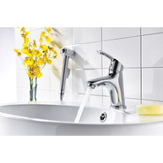 Смеситель для раковины с лейкой для биде Lemark plus Strike LM1116C - фото 2