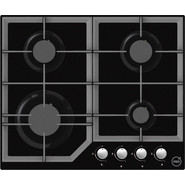 Газовая варочная поверхность MBS PG-611BL (чёрное стекло) - фото 