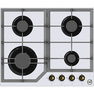 Газовая варочная поверхность MBS PG-611WH Classic (белое стекло) - фото 