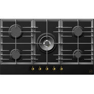 Газовая варочная поверхность MBS PG-905BL Classic (чёрное стекло) - фото 