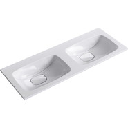 Тумба подвесная с раковиной Aqwella Accent 120 см ACC0112W, белый, Цвет фасада: белый - фото 4